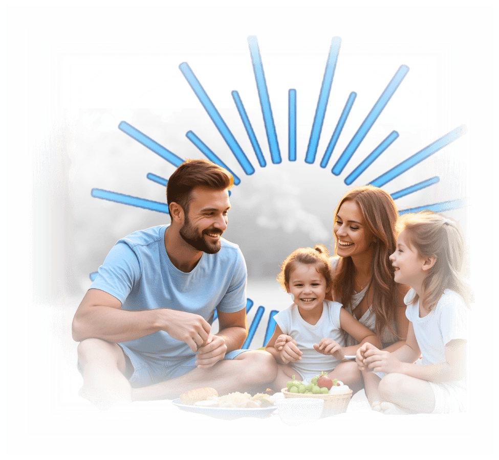 A family covered by Integrity Health